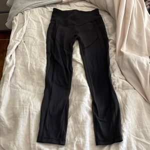 Lululemon fast and free with pockets size 6